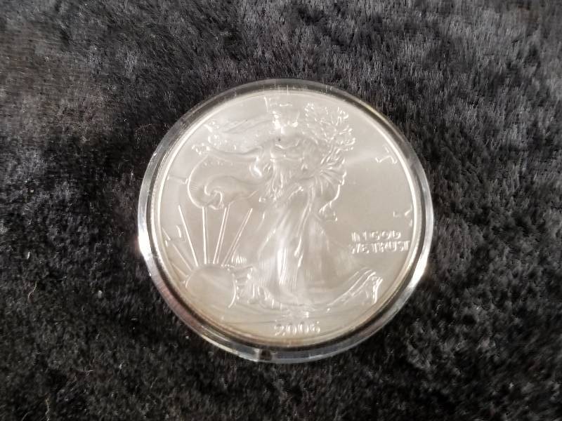 2006 $1 Walking Liberty, 1 oz Silver, BU