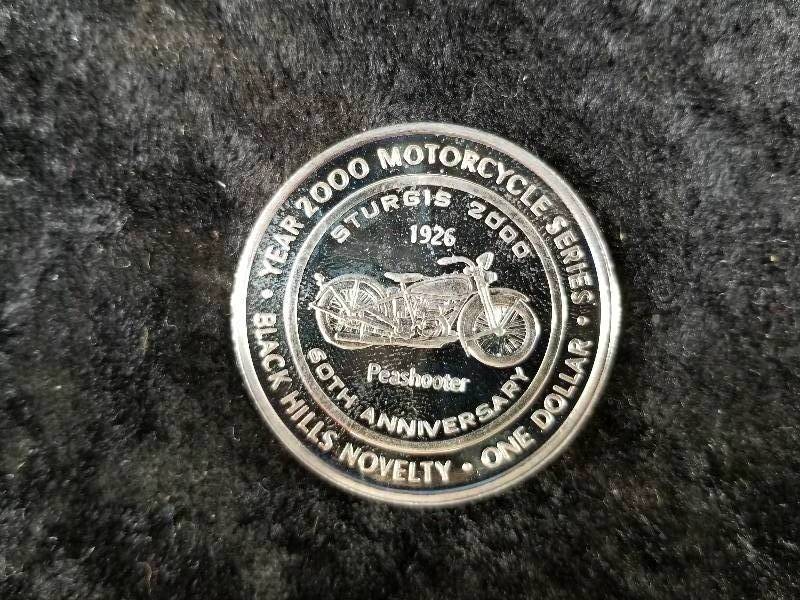 2000 Motorcycle Series, 1 oz Silver - 1926 Peashooter