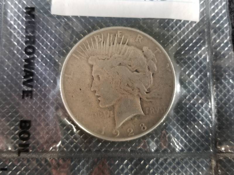 1928S Peace Silver Dollar