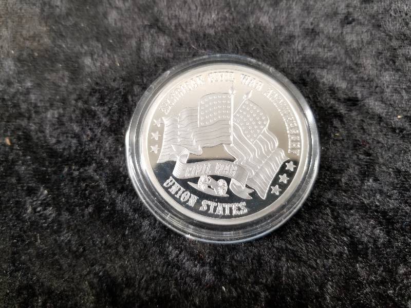 Civil War Anniversary, Ulysses S. Grant, Silver Coin