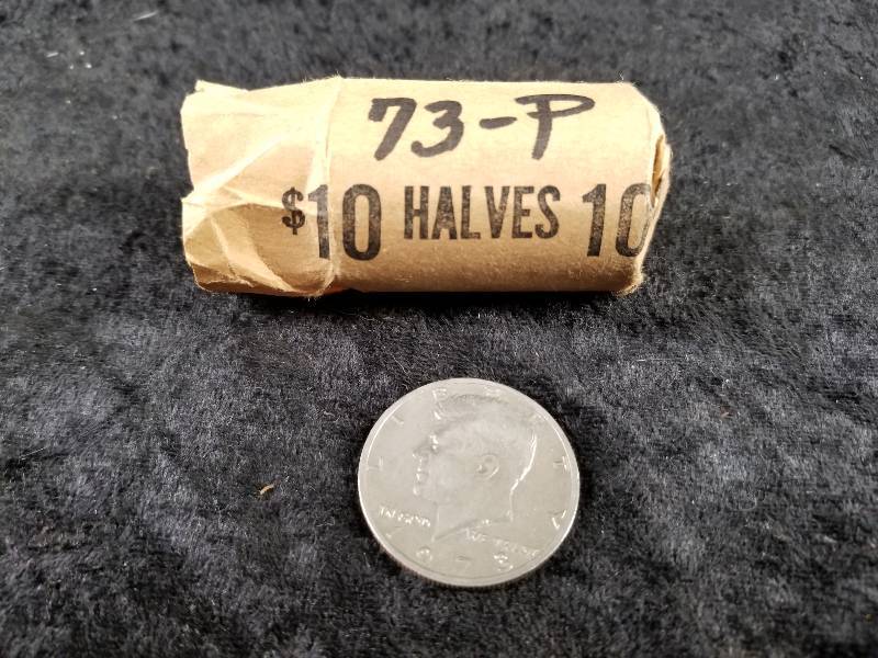 1973-D JFK Half Dollars, Uncirculated, $10 Facevalue