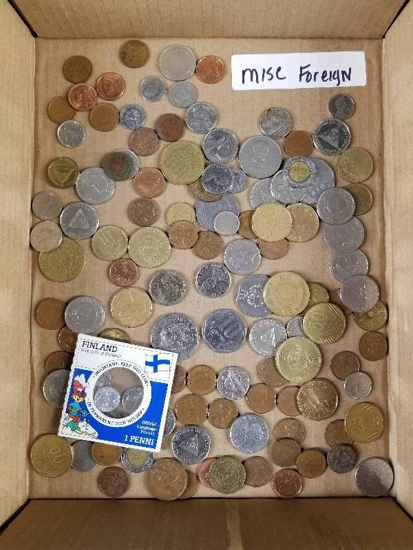 Lot - Misc Foreign Coins