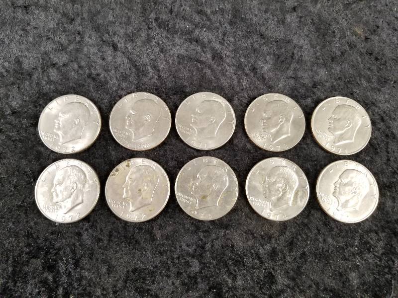 Lot - Misc Eisenhower Dollars