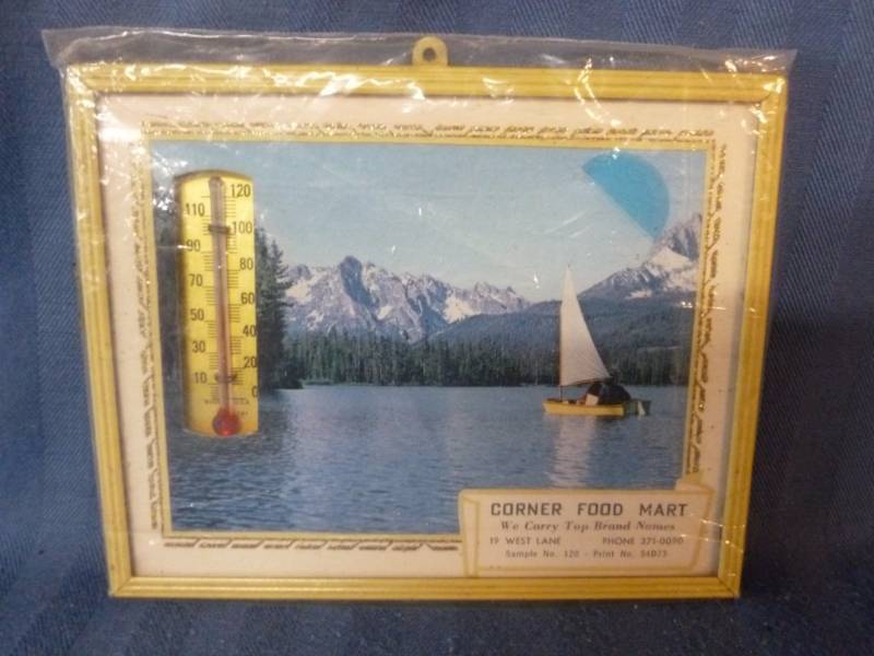 lot 168 image: Vintage Advertisement Thermometer