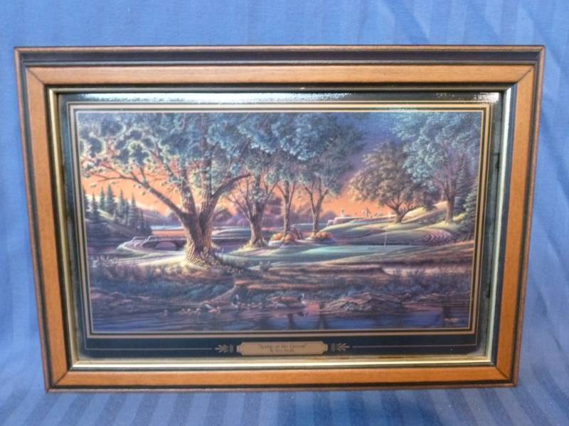 lot 185 image: Terry Redlin Print
