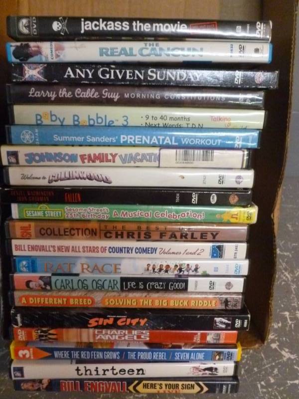 lot 220 image: DVD Movies