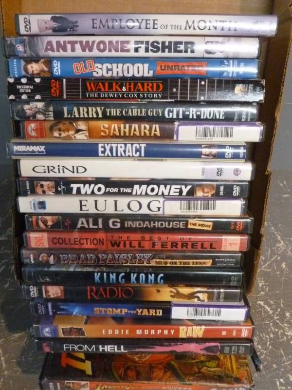 lot 221 image: DVD Movies