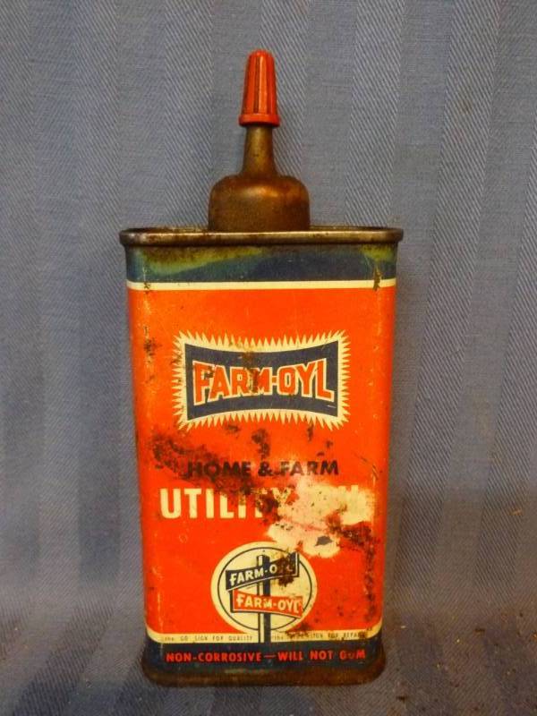 lot 239 image: Vintage Oil Can