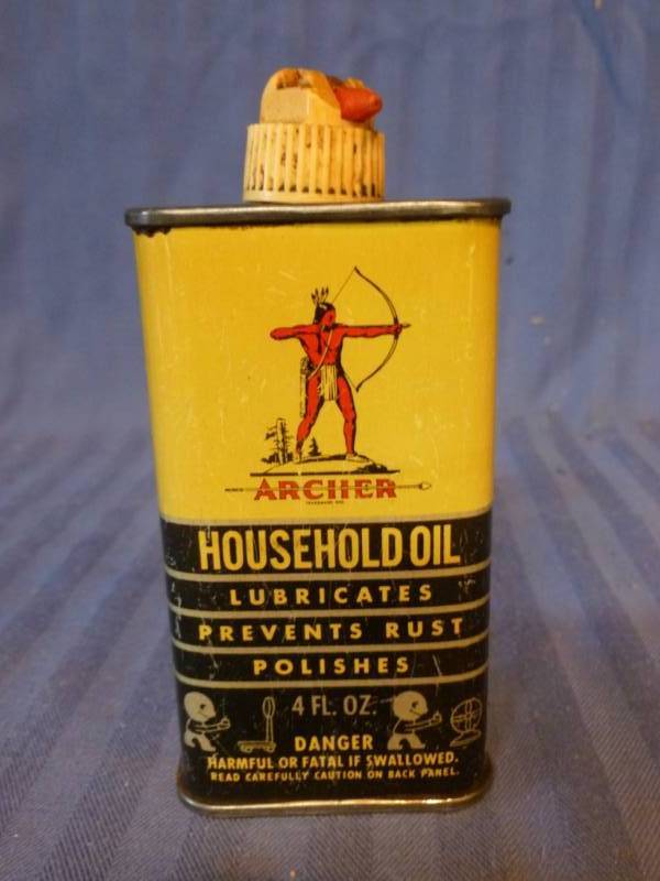 lot 245 image: Vintage Oil Can