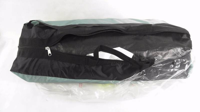 lot 208 image: FOR PARTS  REPAIR - Outdoor Spirit 16 x 9 6-Person Family Dome Tent - TEAR IN TARP