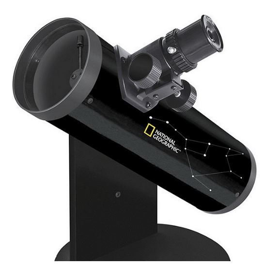 lot 211 image: FOR PARTS  REPAIR - National Geographic Series - 76mm Compact Telescope - BROKEN SCOPE  MISSING PARTS