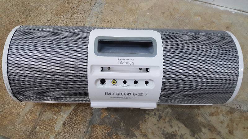 lot 224 image: FOR PARTS  REPAIR - Lot of 3 BROKEN Portable Speakers Systems (UE Boom, Altec Lansing, Brookstone Big Blue Party) AS IS 