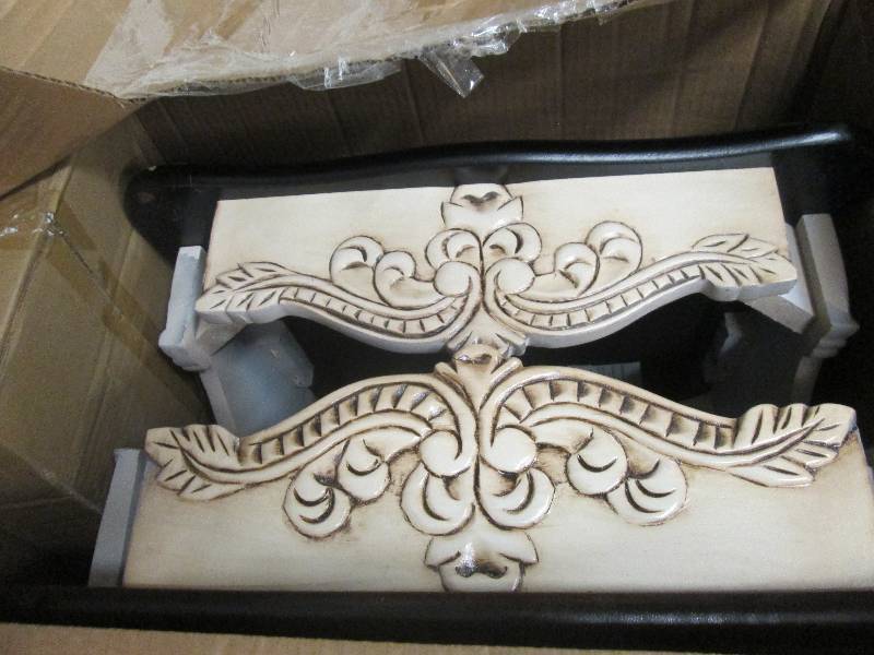 Lot of 2  Victoria Side Tables  ope...