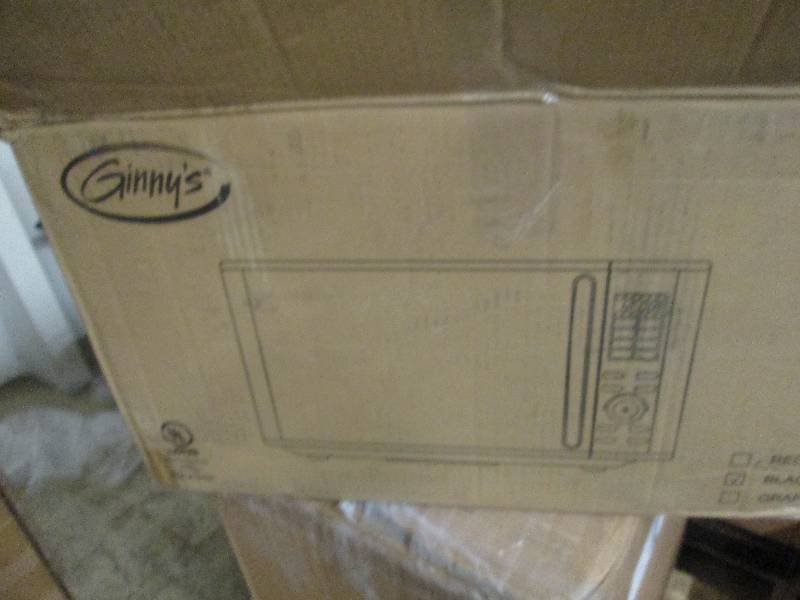 Ginnys Brand Retro Microwave open ...