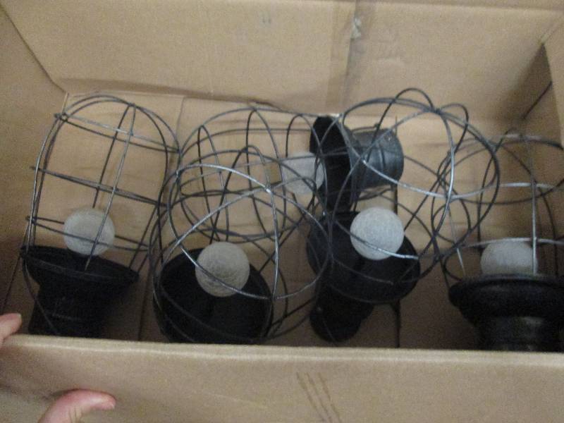 Lot of 5 Solar Lanterns, open box, ...