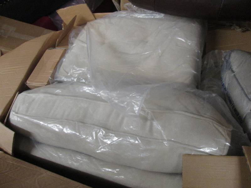 Sofa Chair and Ottoman open box Ret...
