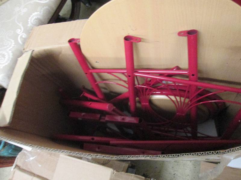 3-Piece Colorful Bistro Set open bo...