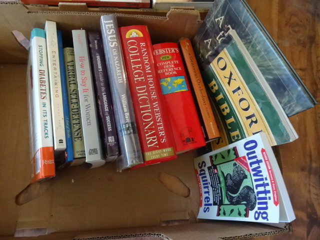 lot 14 image: Misc Books  2 Boxes