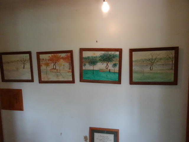 lot 142 image: 4 Framed Art Scenery By E. Michaels