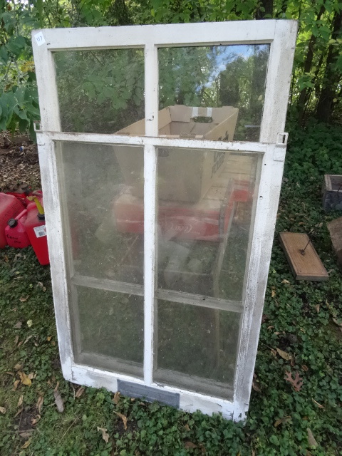 lot 157 image: 2 Vintage Storm Windows