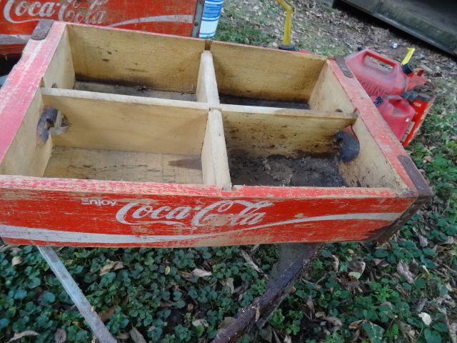lot 159 image: 2 Vintage Coca Cola Crates