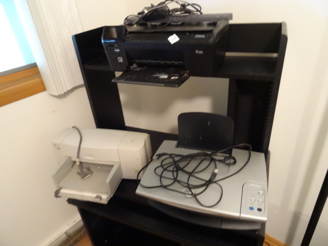 lot 206 image: 3 Printers, HP Desk Jet 712C,