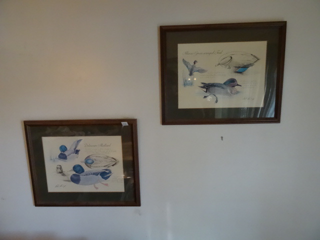 lot 224 image: Delaware Mallard Illinois Greek-Wing Teal Prints
