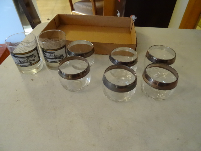 lot 233 image: Drink Glasses