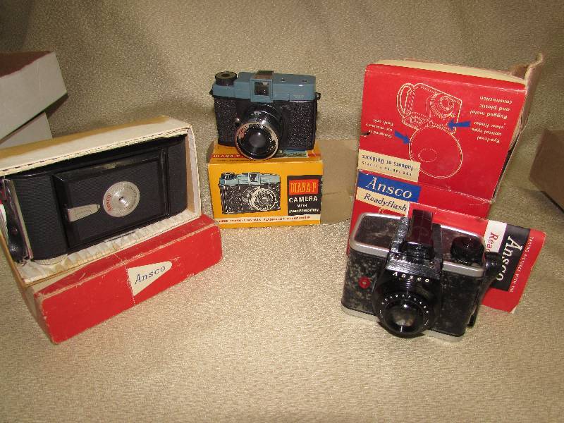 VINTAGE  ANTIQUE CAMERAS