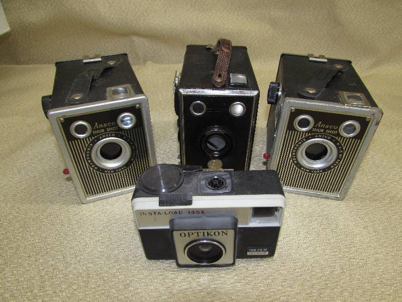 VINTAGE  ANTIQUE CAMERAS