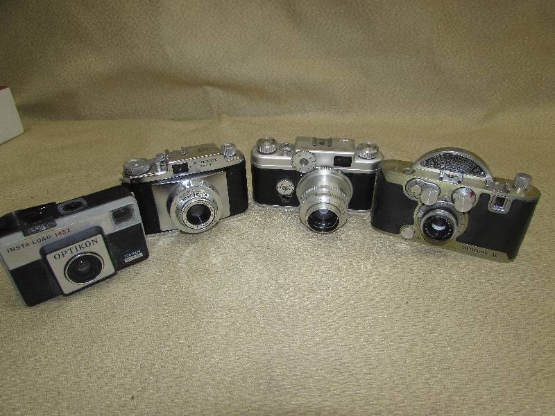 VINTAGE  ANTIQUE CAMERAS