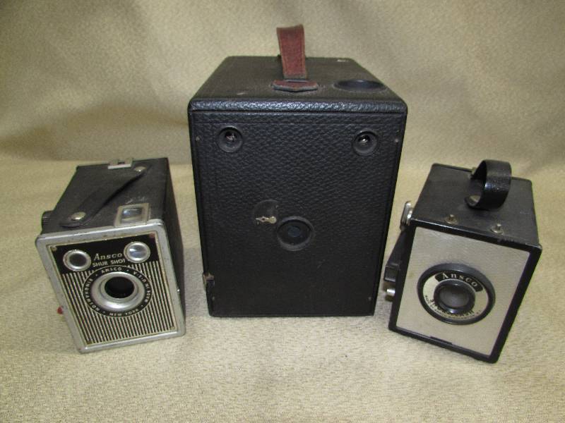 VINTAGE  ANTIQUE CAMERAS