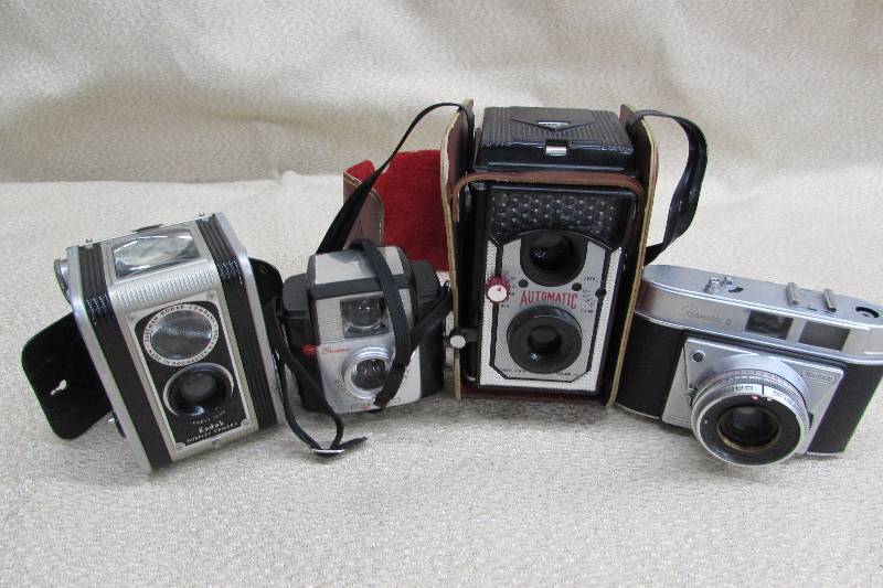 VINTAGE  ANTIQUE CAMERAS