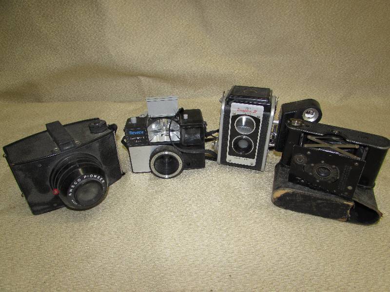 VINTAGE  ANTIQUE CAMERAS