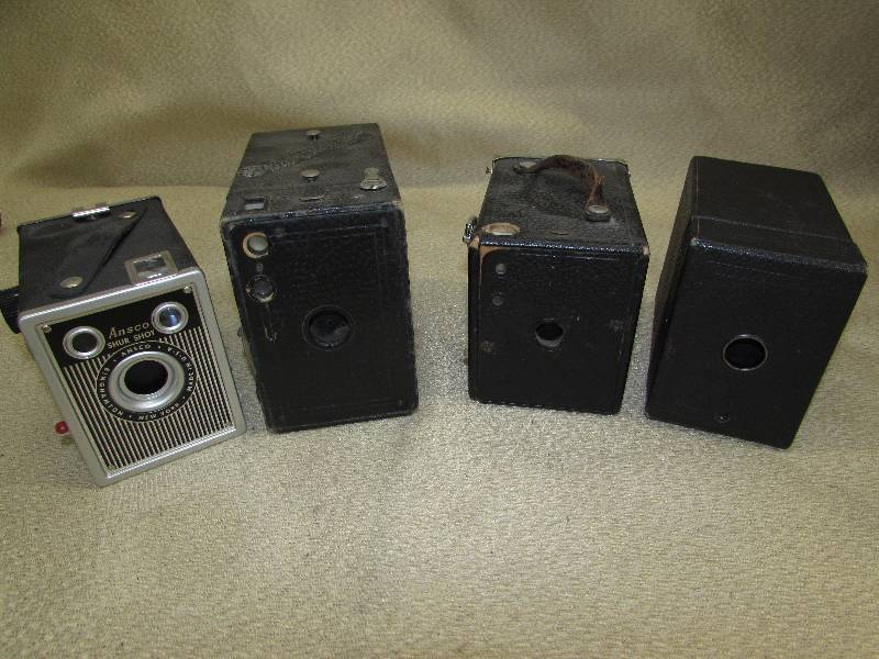 VINTAGE  ANTIQUE CAMERAS