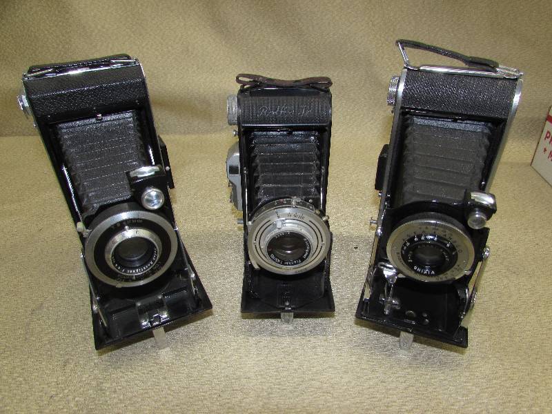 VINTAGE  ANTIQUE CAMERAS