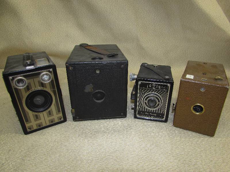 VINTAGE  ANTIQUE CAMERAS