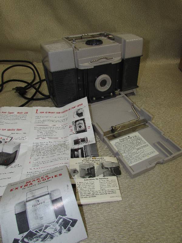 VINTAGE POLAROID PRINT COPIER