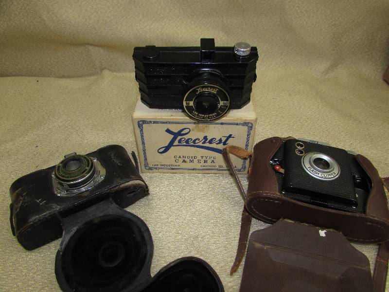 VINTAGE  ANTIQUE CAMERAS