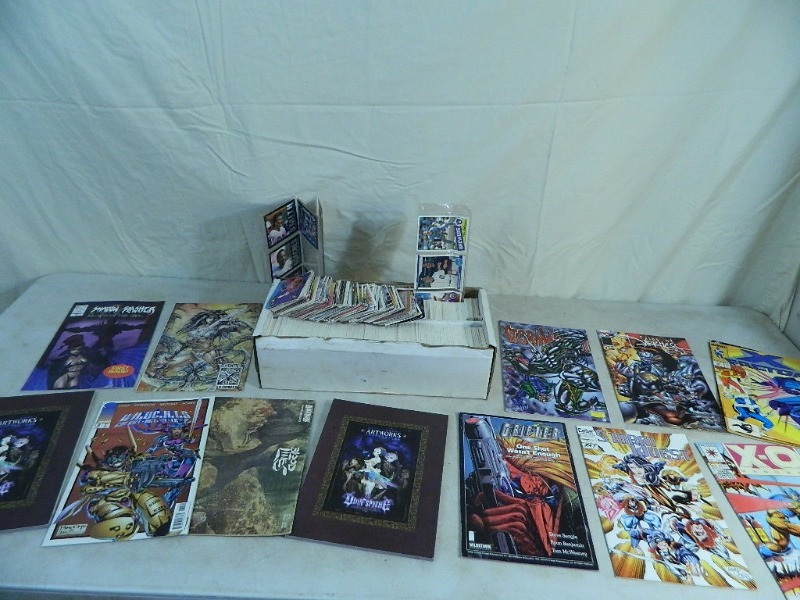 lot 19 image: Sports Cards and Comics