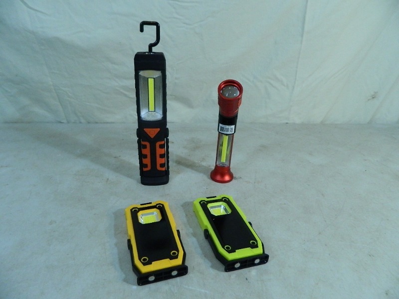 lot 127 image: 4 New Multi Use LED Lights