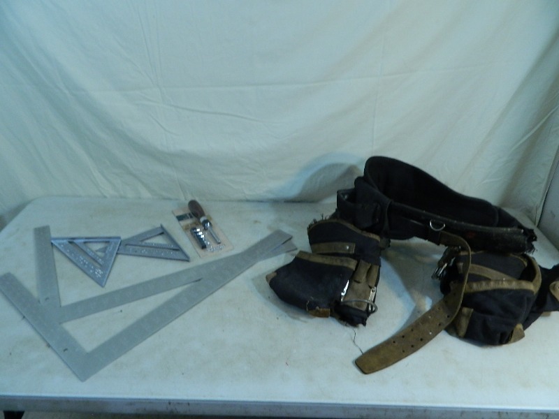 lot 137 image: New Tools and Toolbelt