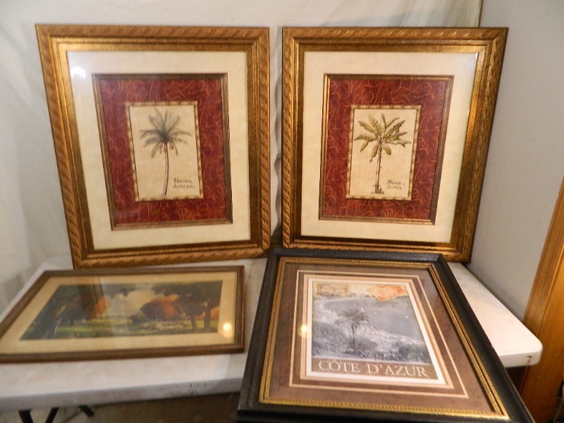 lot 144 image: 4 Framed Pictures