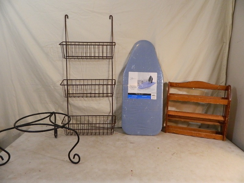 lot 173 image: New Tabletop Ironing Board and More