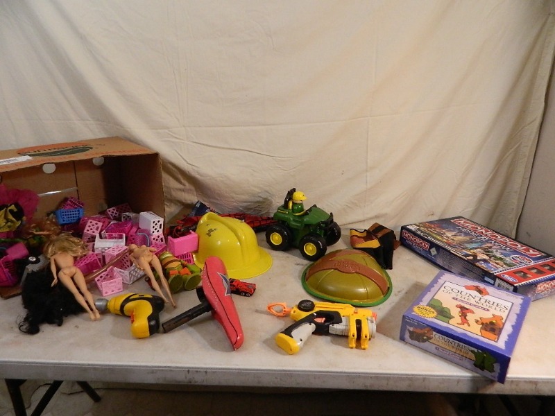 lot 181 image: Barbies, Games, and More