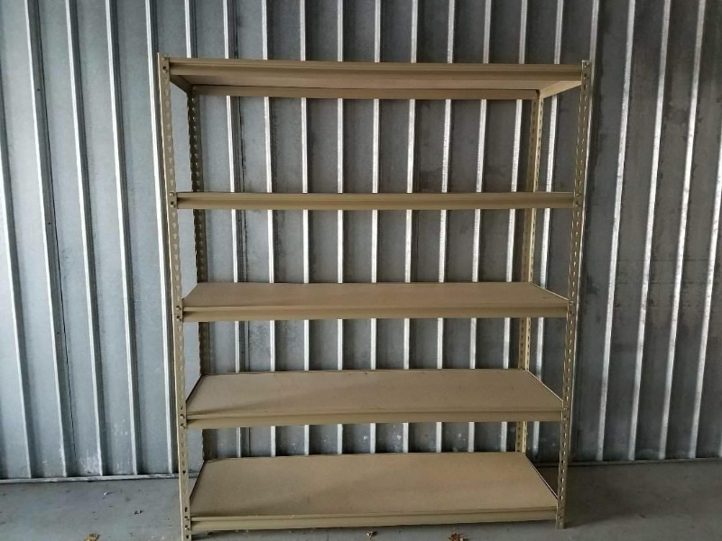 lot 77 image: 5 Tier Utility Shelf