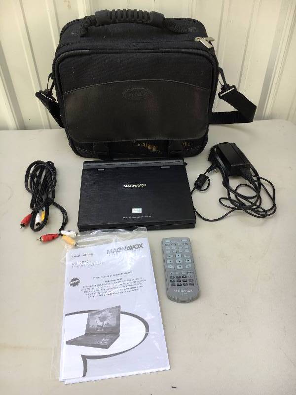 lot 25 image: Magnavox Portable DVD Player