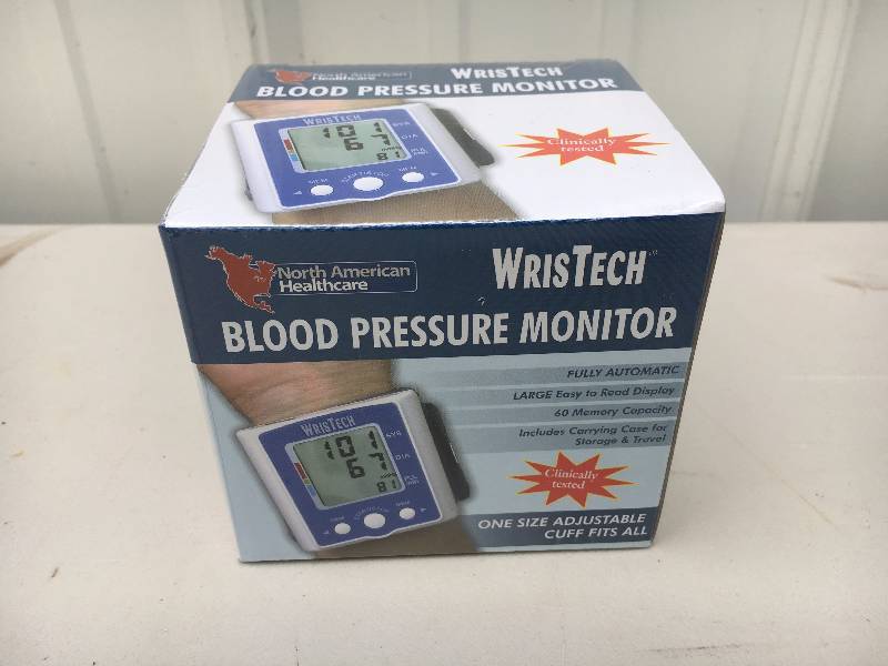 lot 43 image: NEW - WrisTech Blood Pressure Monitor