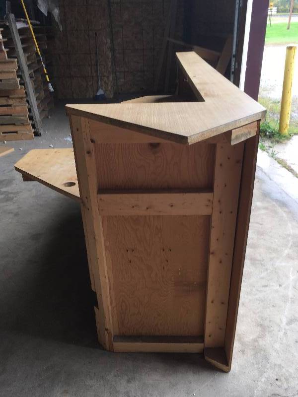 SOLID WOOD WORK STATION