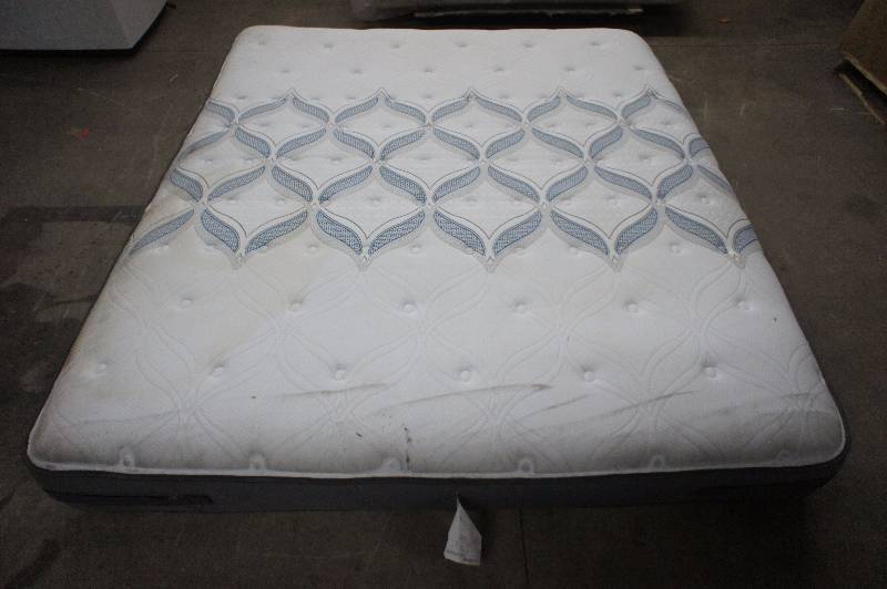 lot 2 image: AS- IS - SEALY POSTUREPEDIC - CALI KING SIZE  CALIFORNIA KING SIZE - ASHTON CUSHION FIRM - MATTRESS